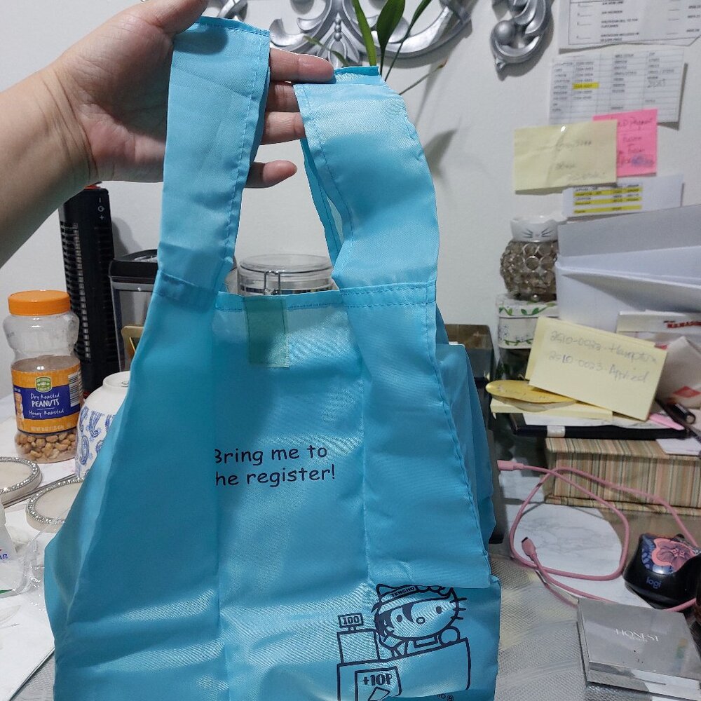 Super Practical Cute Foldable Hello Kitty Shoppin… - image 2